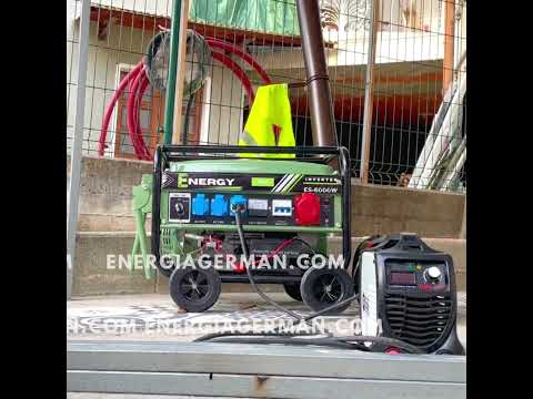 Generatore di Corrente Diesel 6,0 kW Inverter Silenziato Monofase Trifase