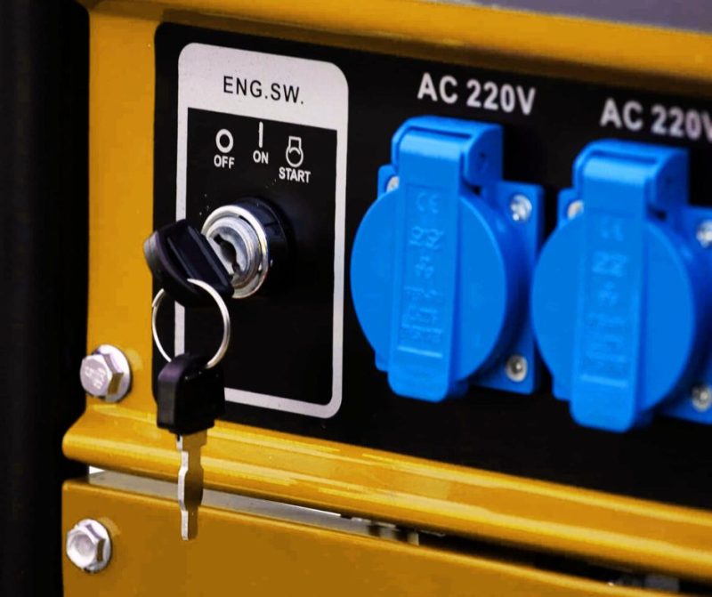 Generatore di Corrente Diesel 6,5 kW Inverter Silenziato Monofase Trifase