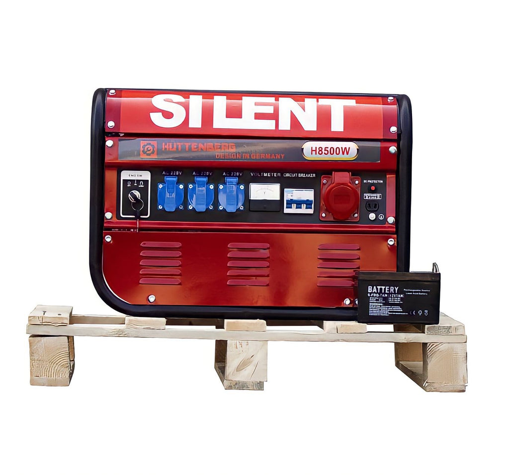 Generatore di Corrente a Benzina 3000 W Silenzioso Professionale