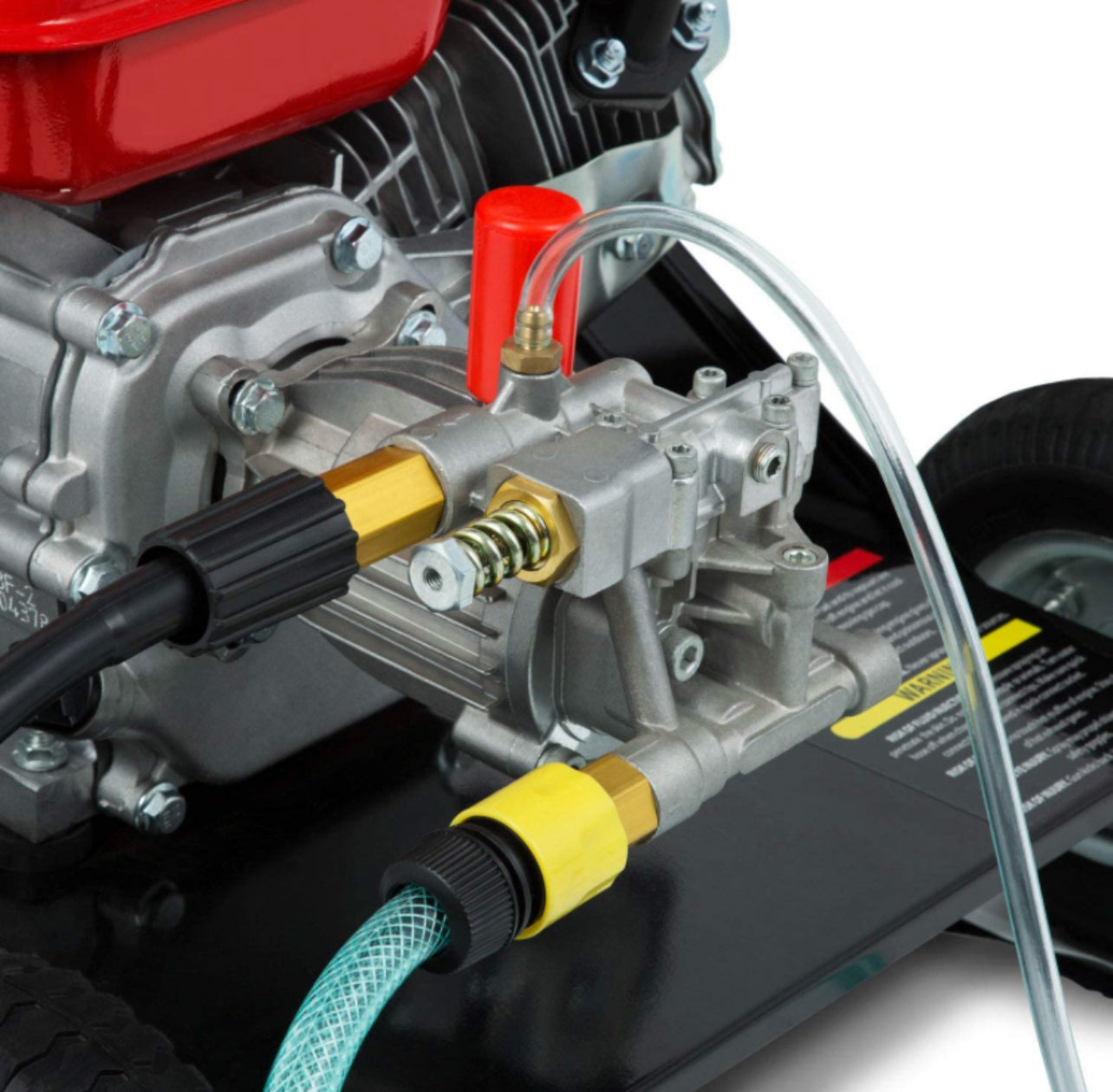 Idropulitrice a Benzina EBERTH 6,5 CV – 210 Bar – Autoadescante – Uso Professionale