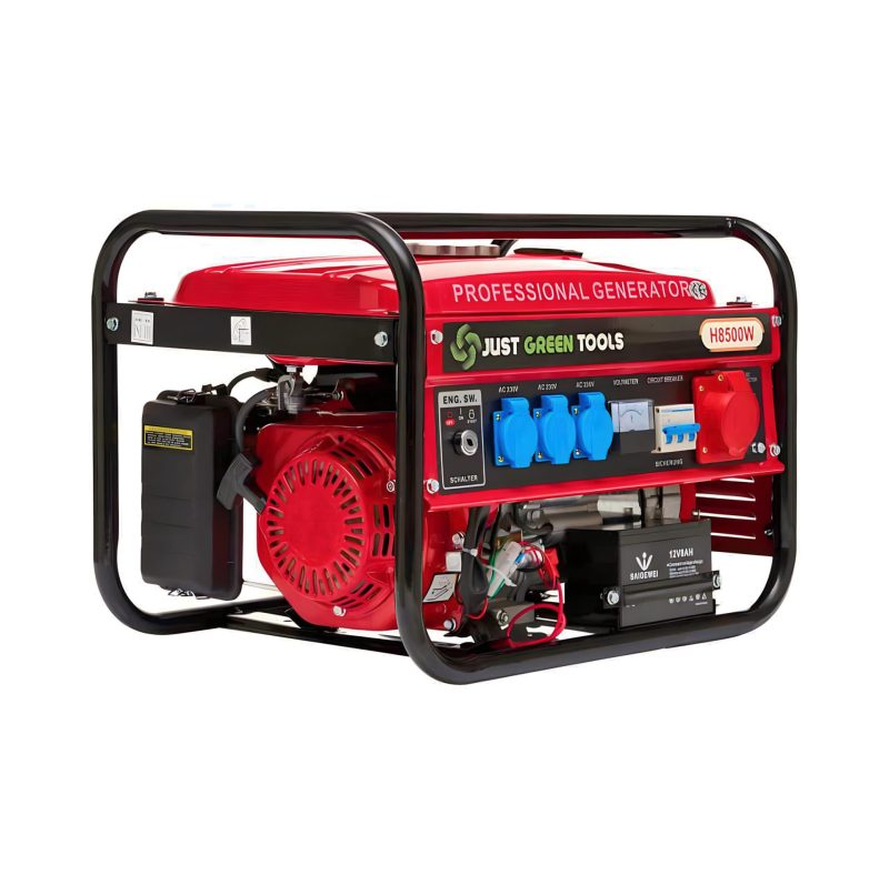 Generatore di Corrente a Benzina 3,0 kW MODELLO (H8500W) Silenzioso Professionale