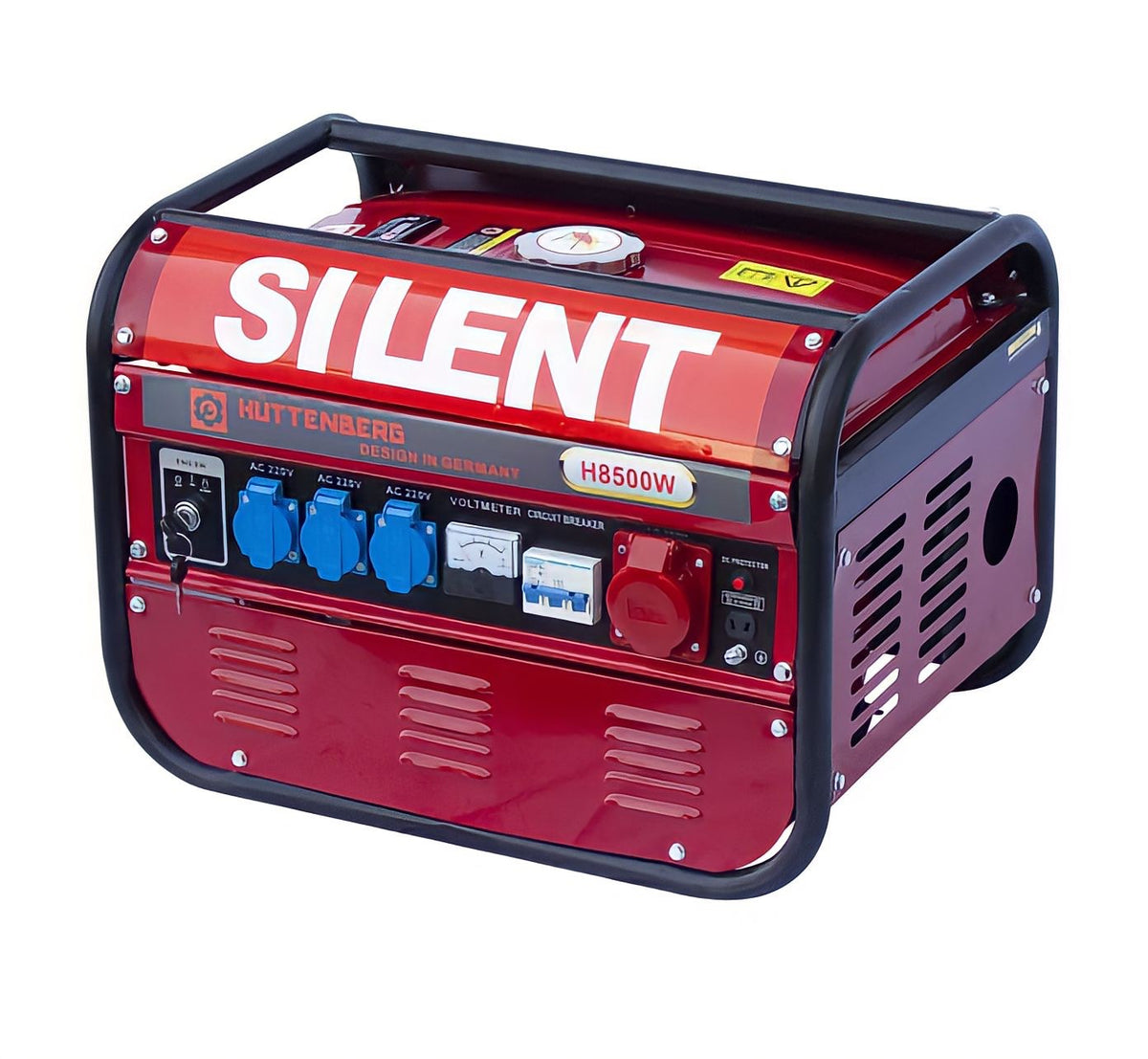 Generatore di Corrente a Benzina 3000 W Silenzioso Professionale