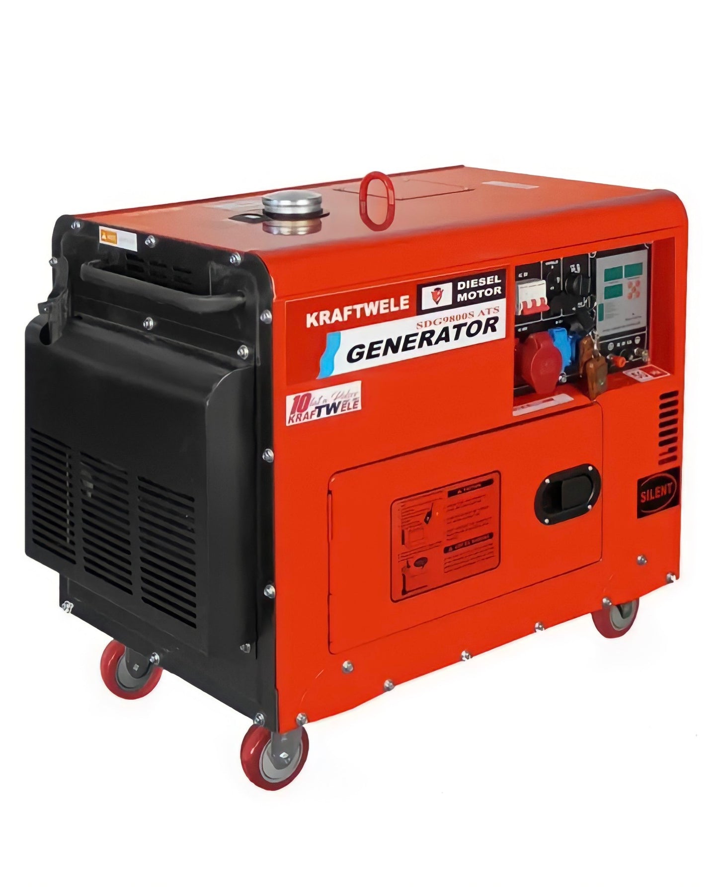 Generatore di Corrente Diesel 8,5kW Professionale Inverter Silenziato