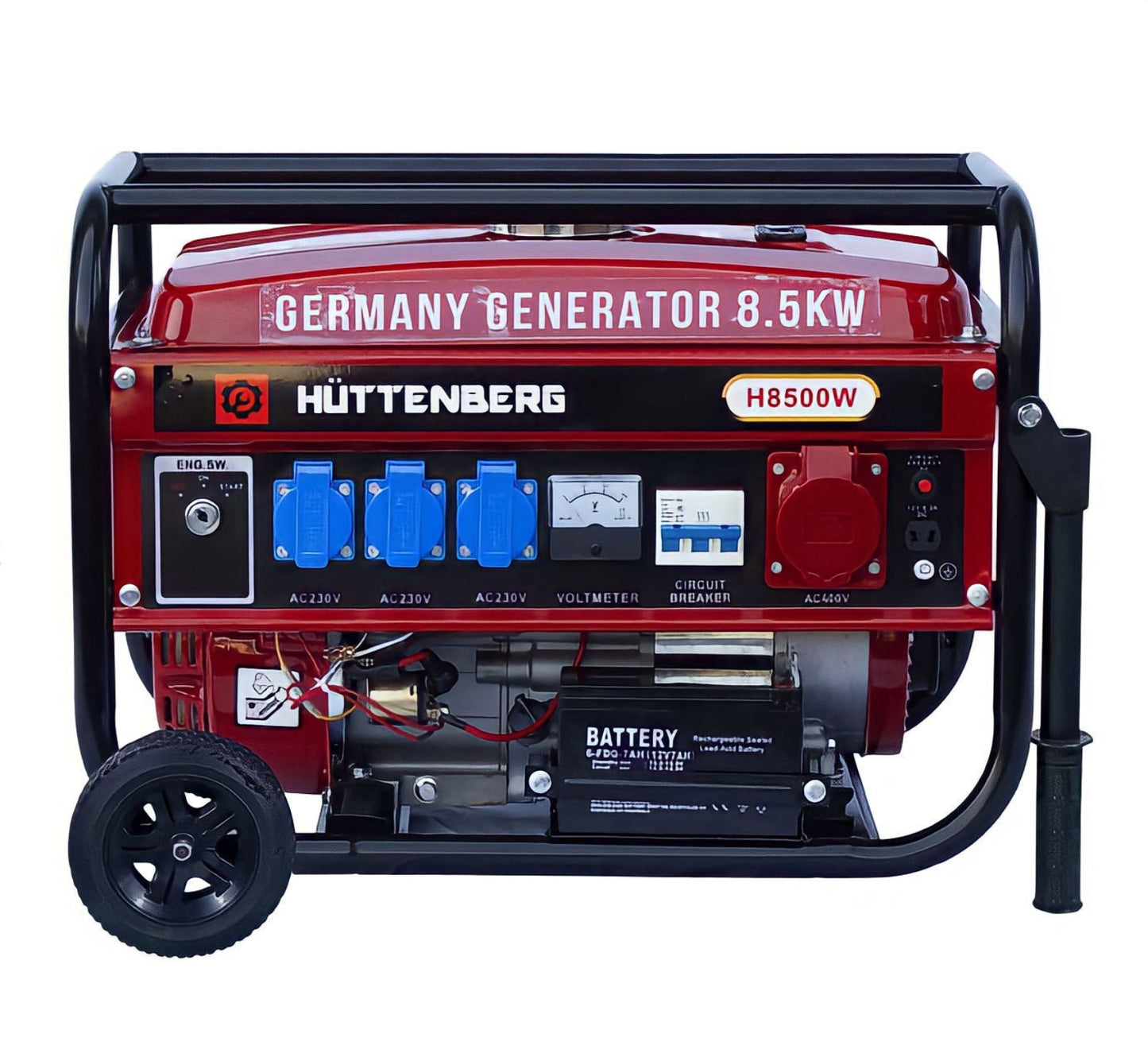 Generatore di Corrente a Benzina 8,5 kW Inverter Silenzioso Professionale