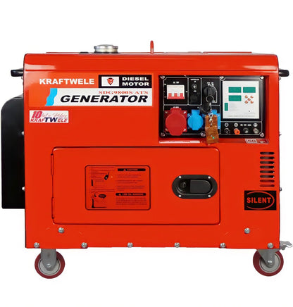 Generatore di Corrente Diesel 8,5kW Professionale Inverter Silenziato