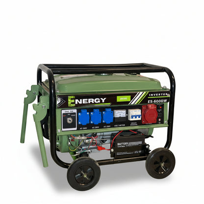 Generatore di Corrente Diesel 6,5 kW Inverter Silenziato Monofase Trifase