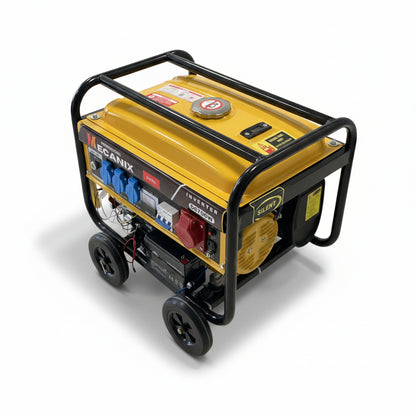 Generatore di Corrente Diesel 6,5 kW Inverter Silenziato Monofase Trifase