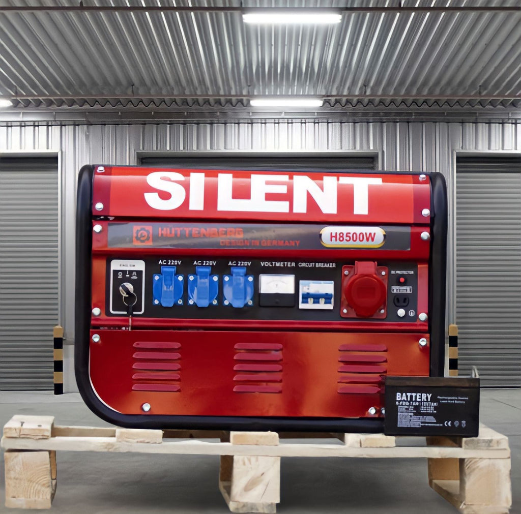 Generatore di Corrente a Benzina 3000 W Silenzioso Professionale
