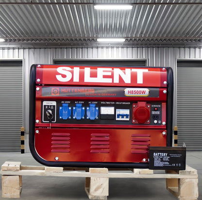 Generatore di Corrente a Benzina 8,5 kW Inverter Silenzioso Professionale