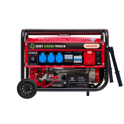 Generatore di Corrente a Benzina 8,5 kW Inverter Silenzioso Professionale