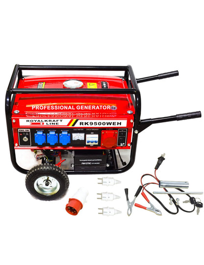 Generatore di Corrente a Benzina 8,5 kW Inverter Silenzioso Professionale