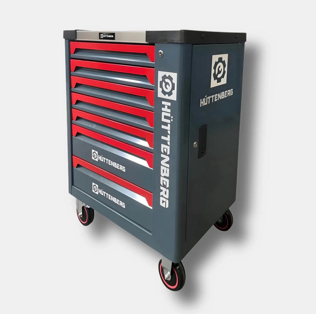 Carrello da Officina Professionale  con 259 Attrezzi – 7 Cassetti