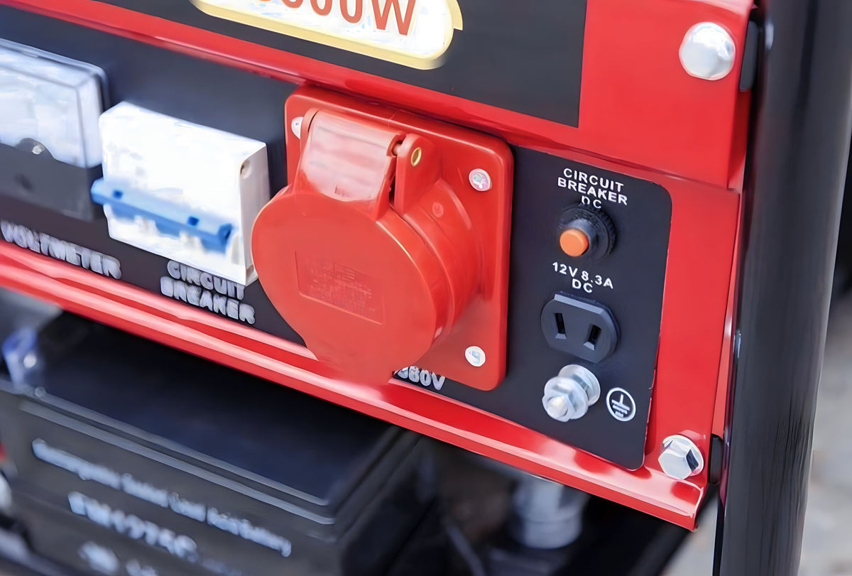 Generatore di Corrente a Benzina 3,0 kW MODELLO (H8500W) Silenzioso Professionale