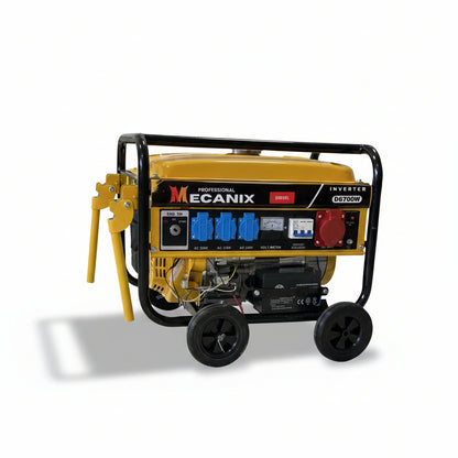 Generatore di Corrente Diesel 6,5 kW Inverter Silenziato Monofase Trifase