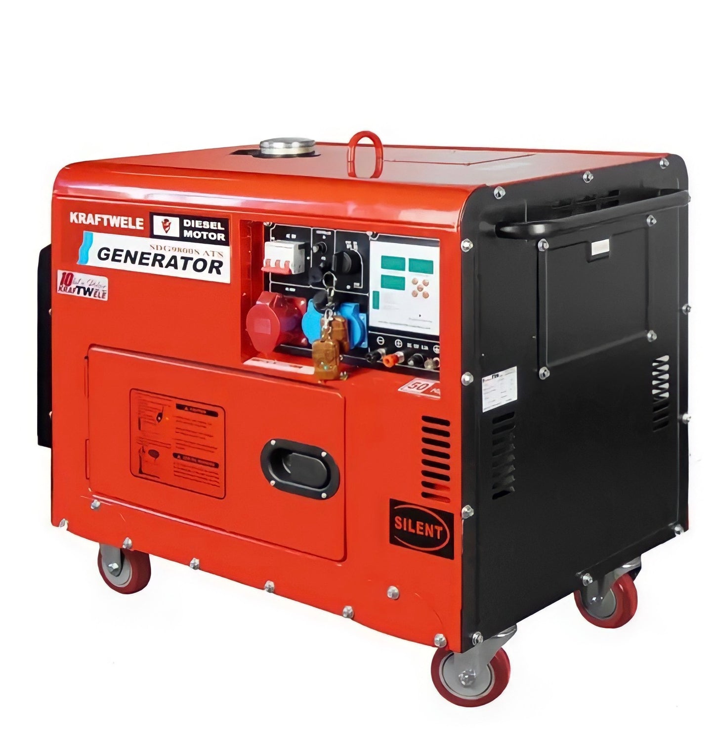 Generatore di Corrente Diesel 8,5kW Professionale Inverter Silenziato