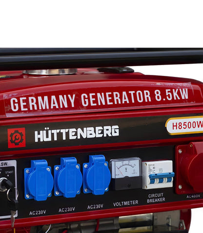 Generatore di Corrente a Benzina 8,5 kW Inverter Silenzioso Professionale