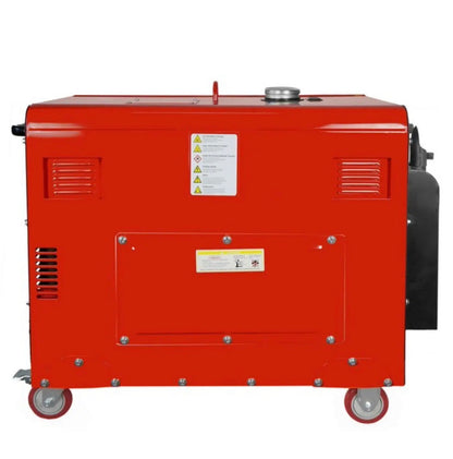 Generatore di Corrente Diesel 8,5kW Professionale Inverter Silenziato