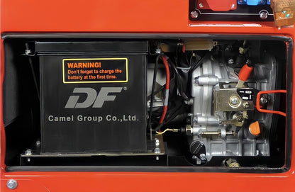Generatore di Corrente Diesel 8,5kW Professionale Inverter Silenziato