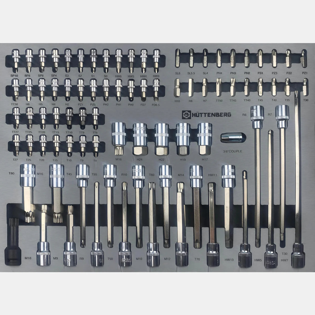 Carrello da Officina Professionale  con 259 Attrezzi – 7 Cassetti