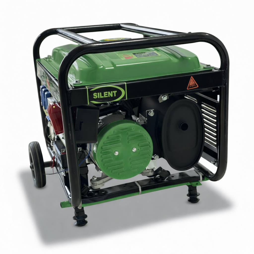 Generatore di Corrente Diesel 6,5 kW Inverter Silenziato Monofase Trifase