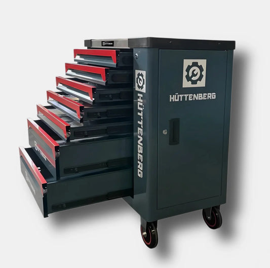 Carrello da Officina Professionale  con 259 Attrezzi – 7 Cassetti