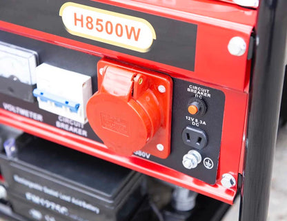Generatore di Corrente a Benzina 3000 W Silenzioso Professionale