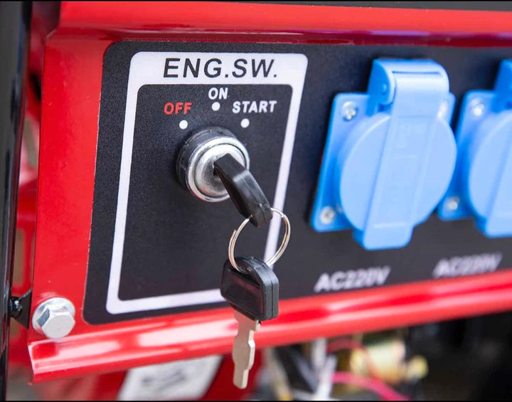 Generatore di Corrente a Benzina 3,0 kW MODELLO (H8500W) Silenzioso Professionale