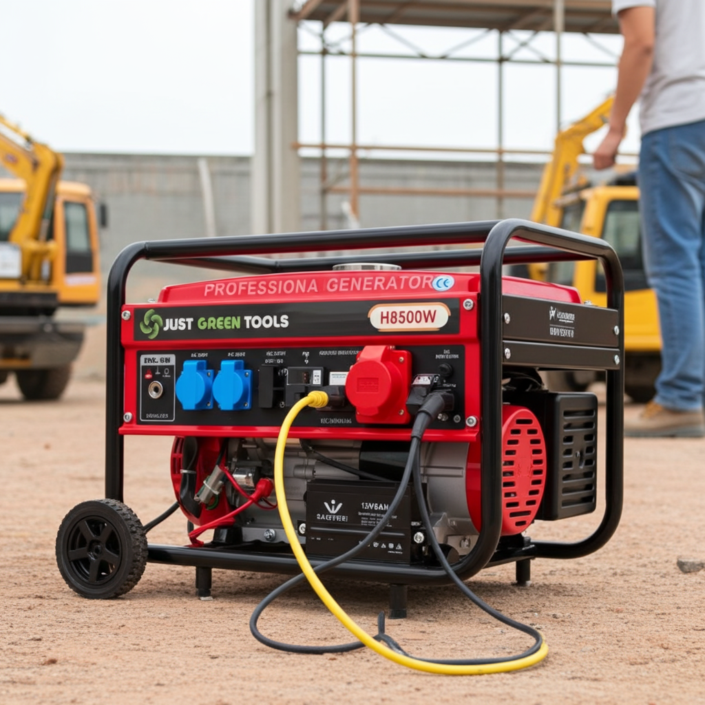 Generatore di Corrente a Benzina 3,0 kW MODELLO (H8500W) Silenzioso Professionale