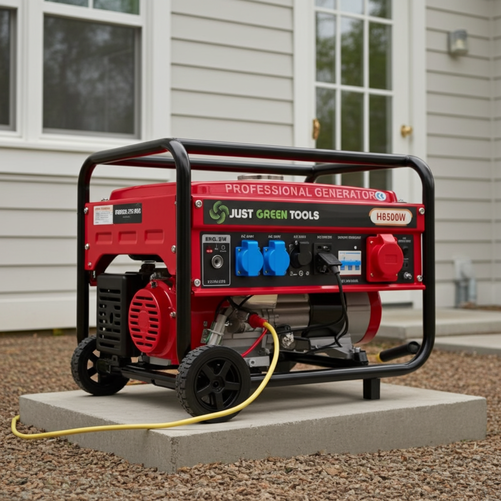 Generatore di Corrente a Benzina 3,0 kW MODELLO (H8500W) Silenzioso Professionale