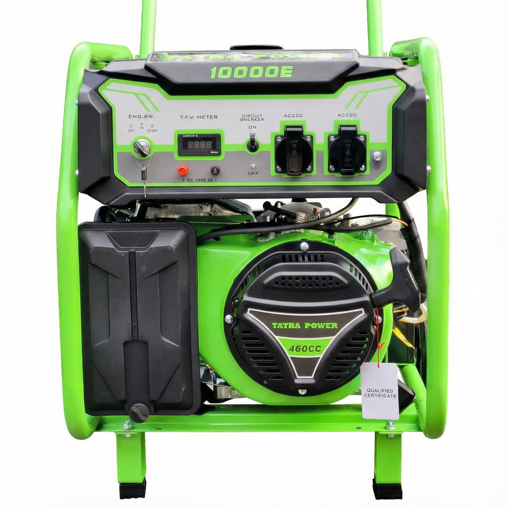 Generatore di Corrente a Benzina 10,8 kW Inverter Silenziato Monofase