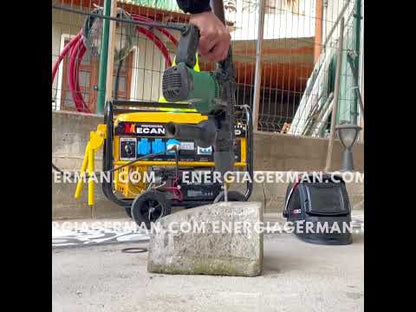 Generatore di Corrente Diesel 6,5 kW Inverter Silenziato Monofase Trifase