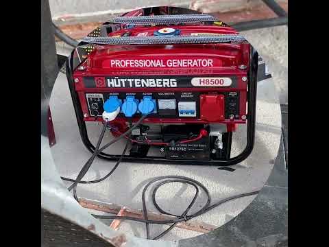 Generatore di Corrente a Benzina 8,5 kW Inverter Silenzioso Professionale